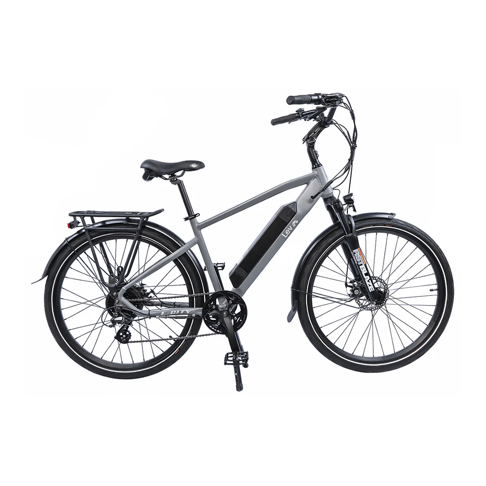 E-Bike City Cinza