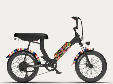 Bicicleta elétrica Lev x FARM Cruiser Bananada