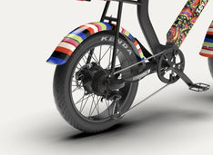 Bicicleta elétrica Lev x FARM Cruiser Bananada