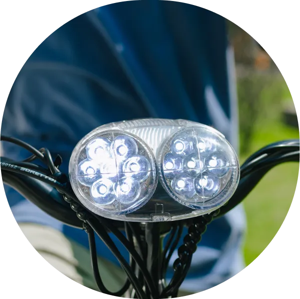 Cesta e LED