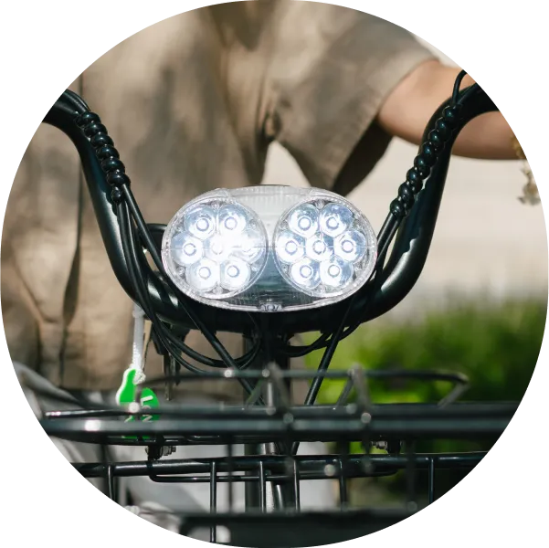 Cesta e LED