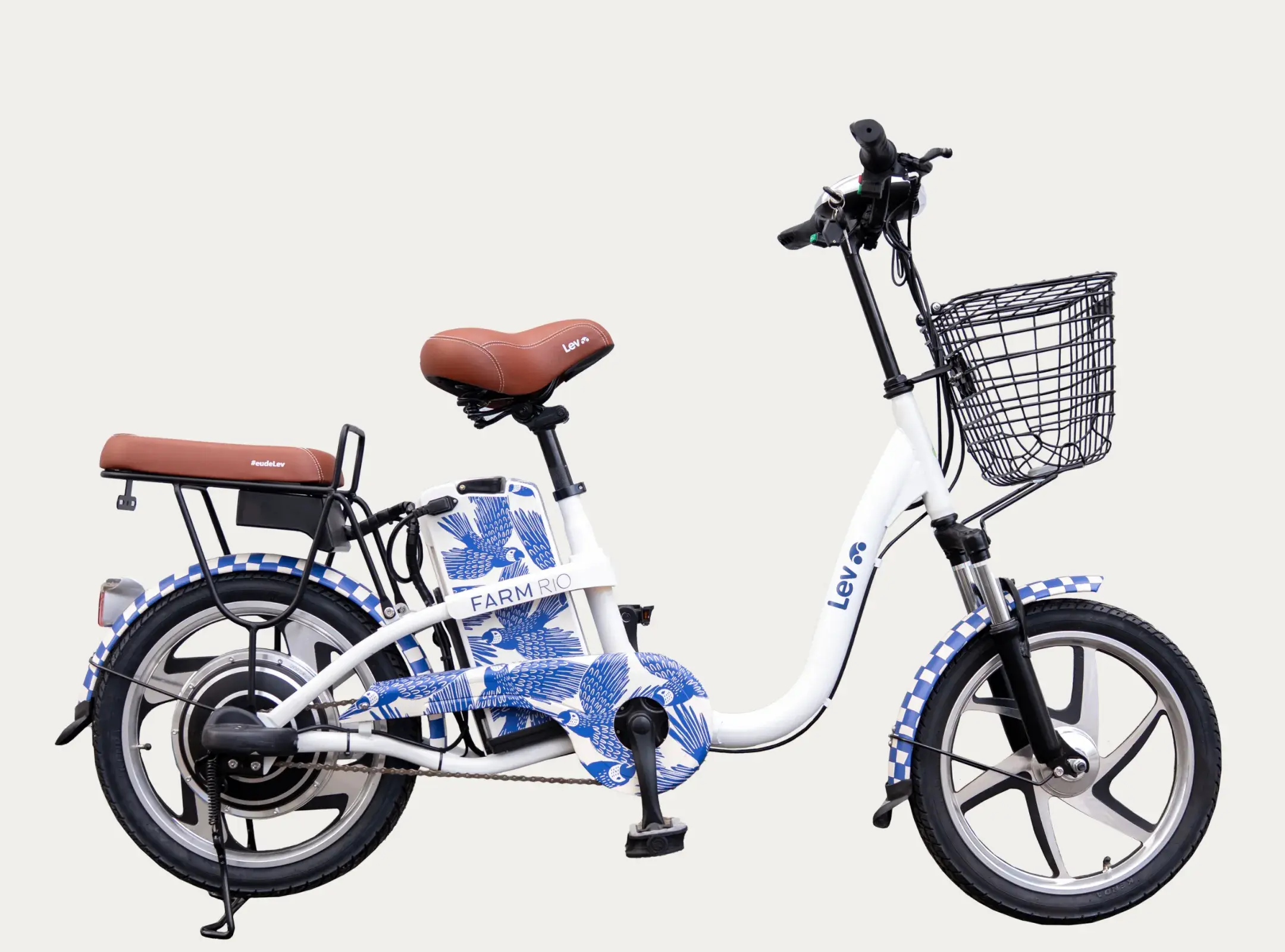 Bicicleta elétrica Lev x FARM - Modelo Voo das Araras